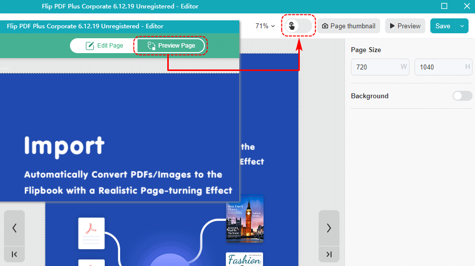 ดูตัวอย่างทริกเกอร์การกระทำ